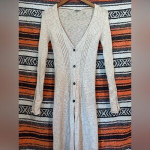 boston proper knit long cardigan